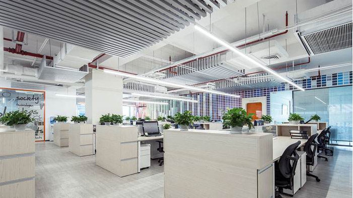 员工惊喜、老板满意，这样的揭西办公楼室内装修你学会了吗？
